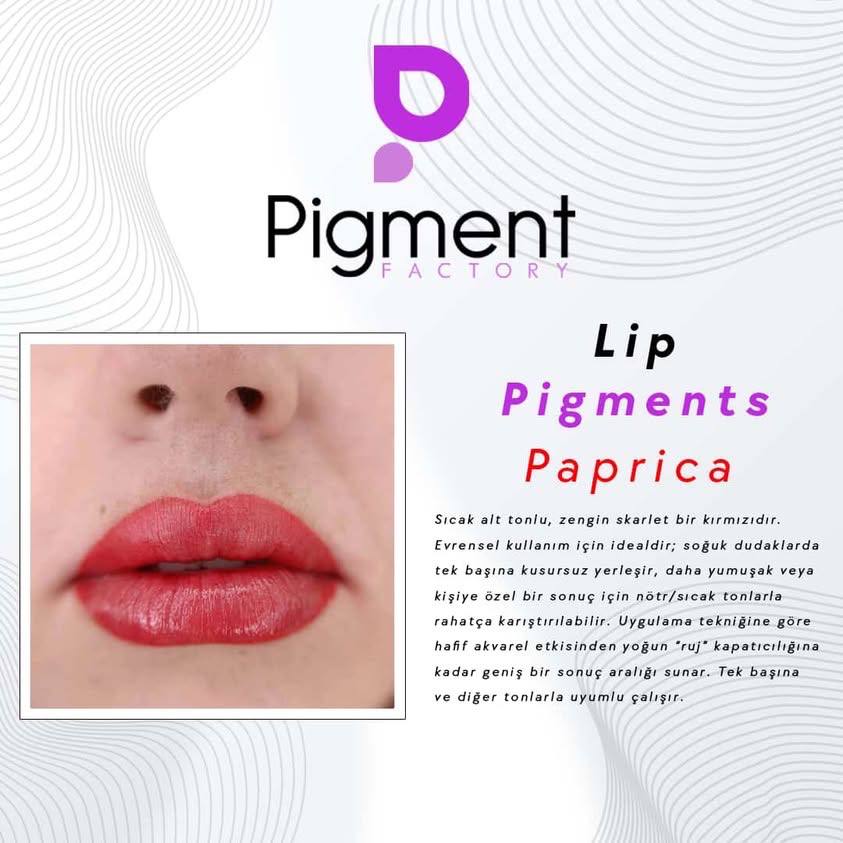 Paprika Dudak Pigmenti